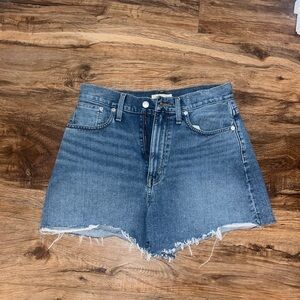 Madewell Mom Jean Shorts